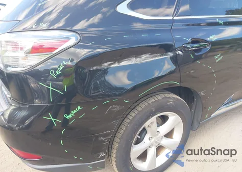 2010 Lexus Rx 350 из США, поврежденный, VIN 2T2BK1BA1AC072195